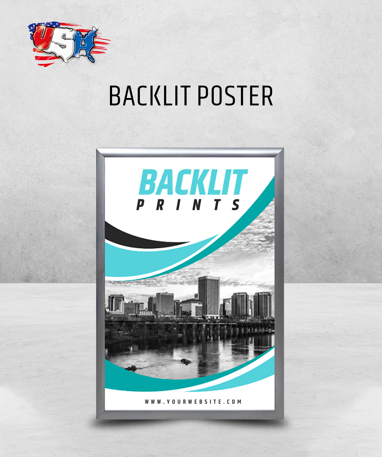 Backlit Poster