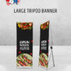 Large Tripod Banner