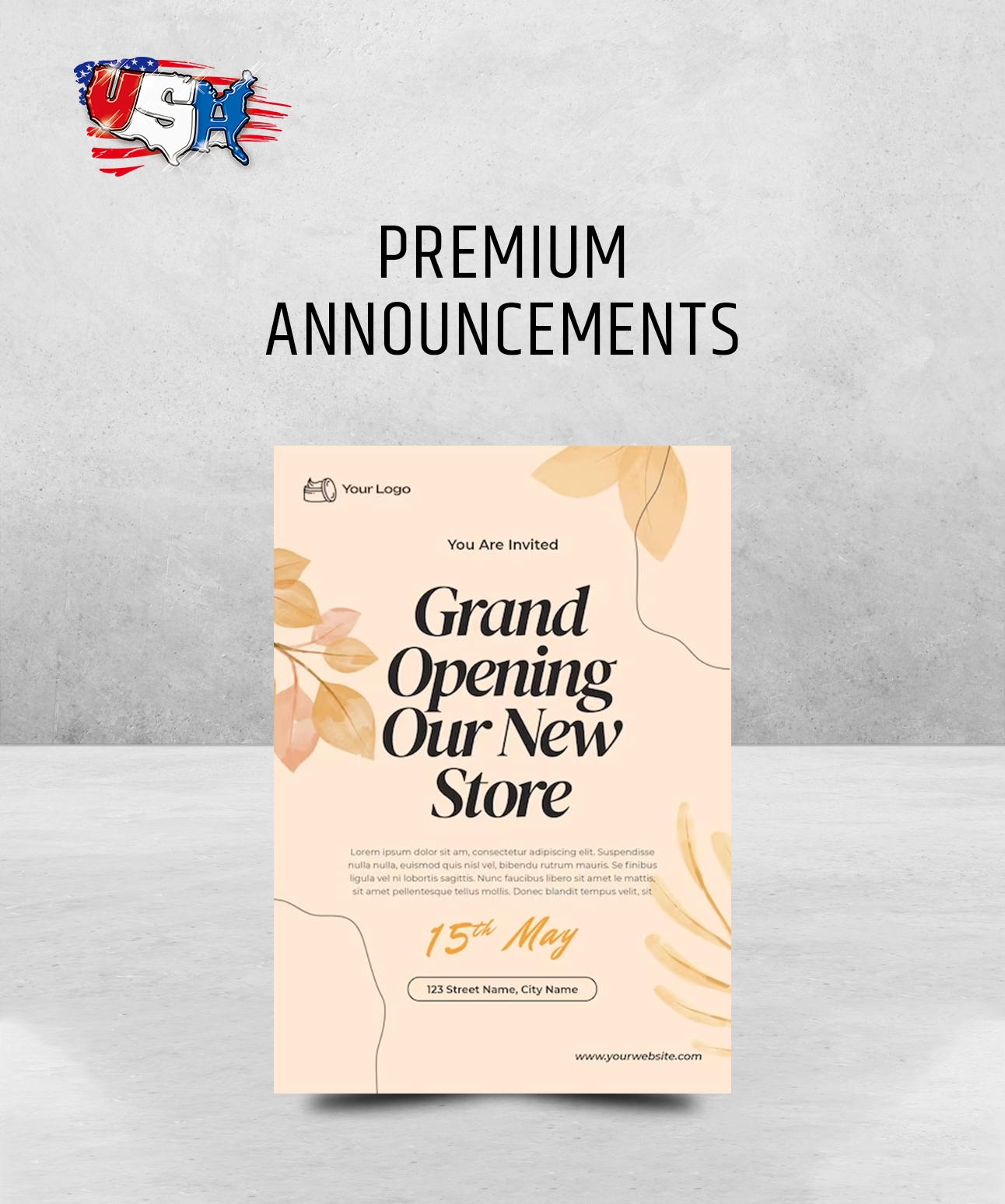 Premium Announcements