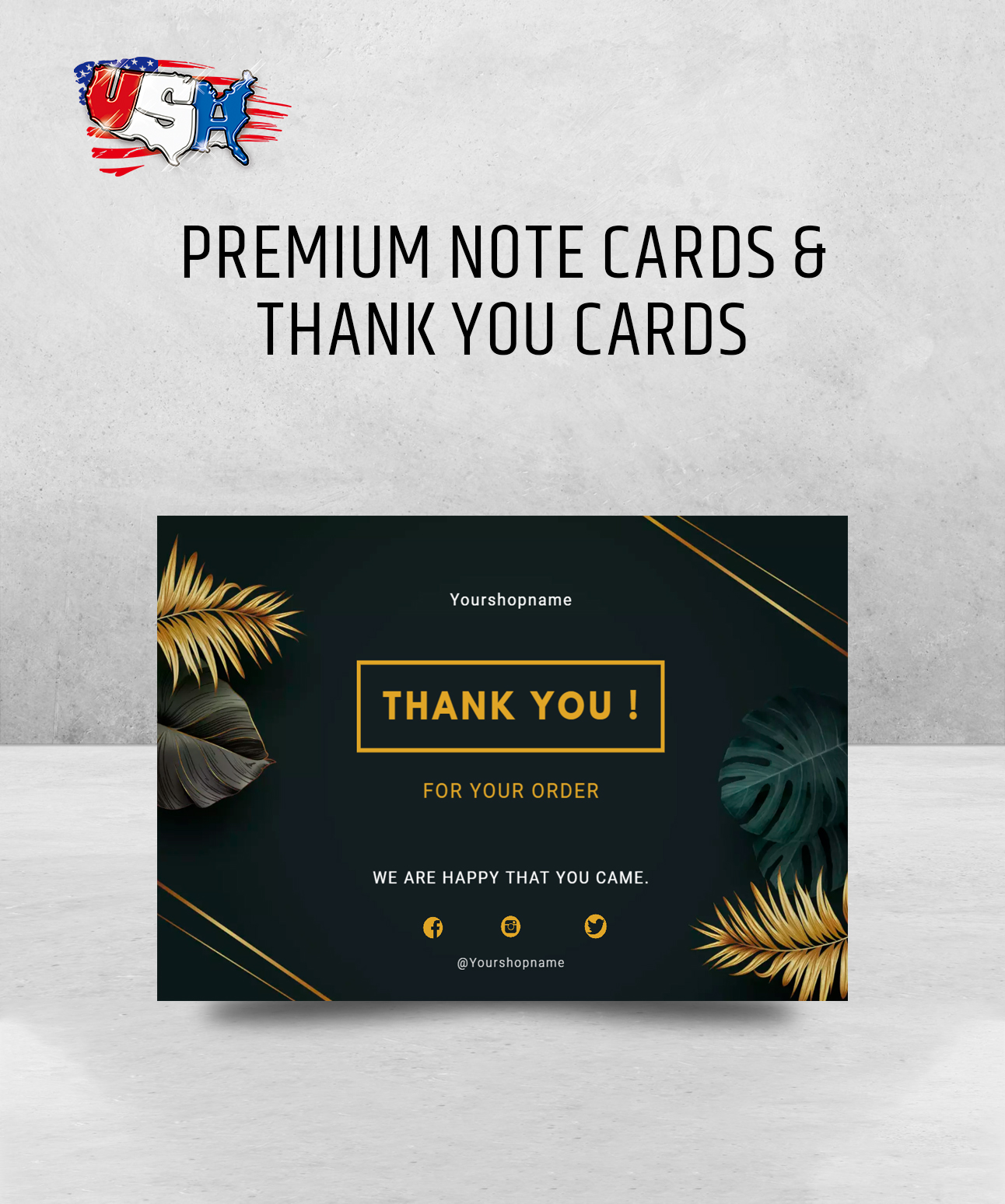 Premium Note Cards & Thank You Cards