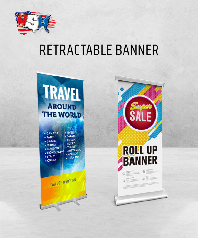 Retractable Banners USA Printing & Signs