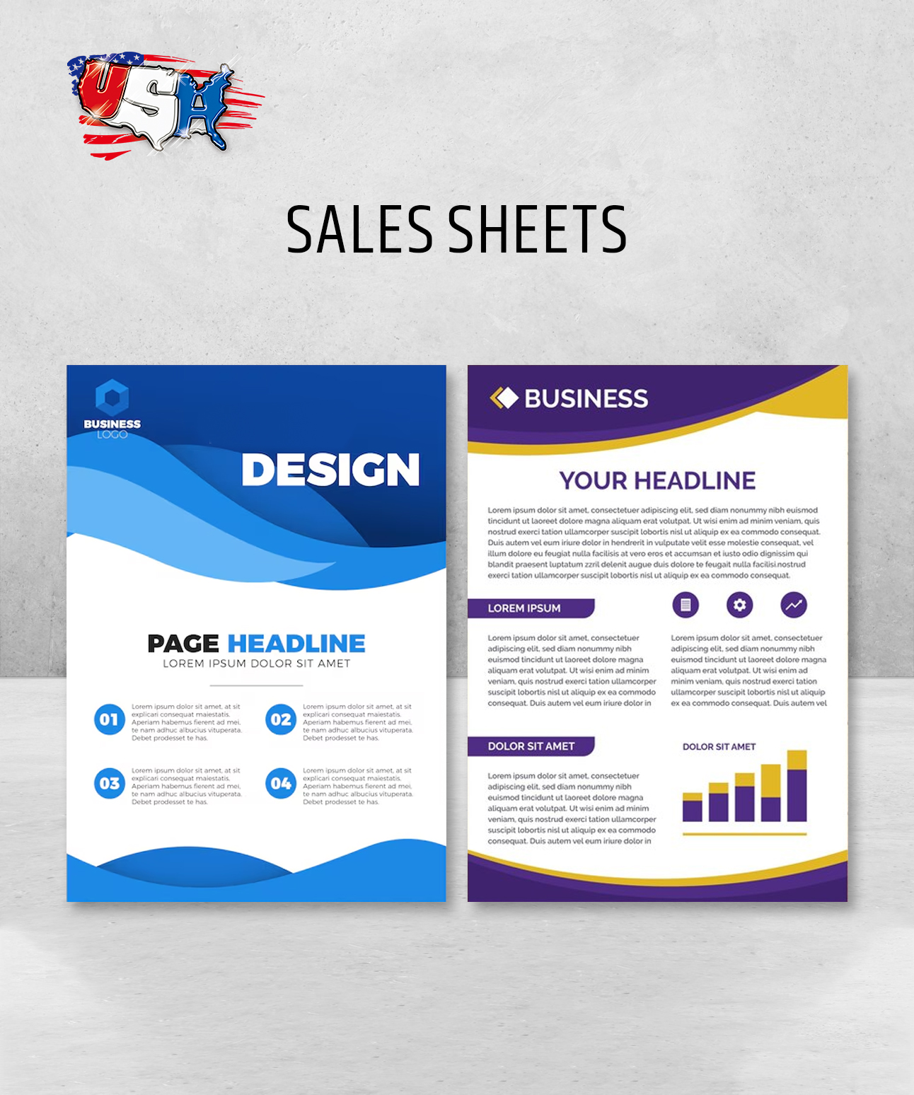 Sales Sheets