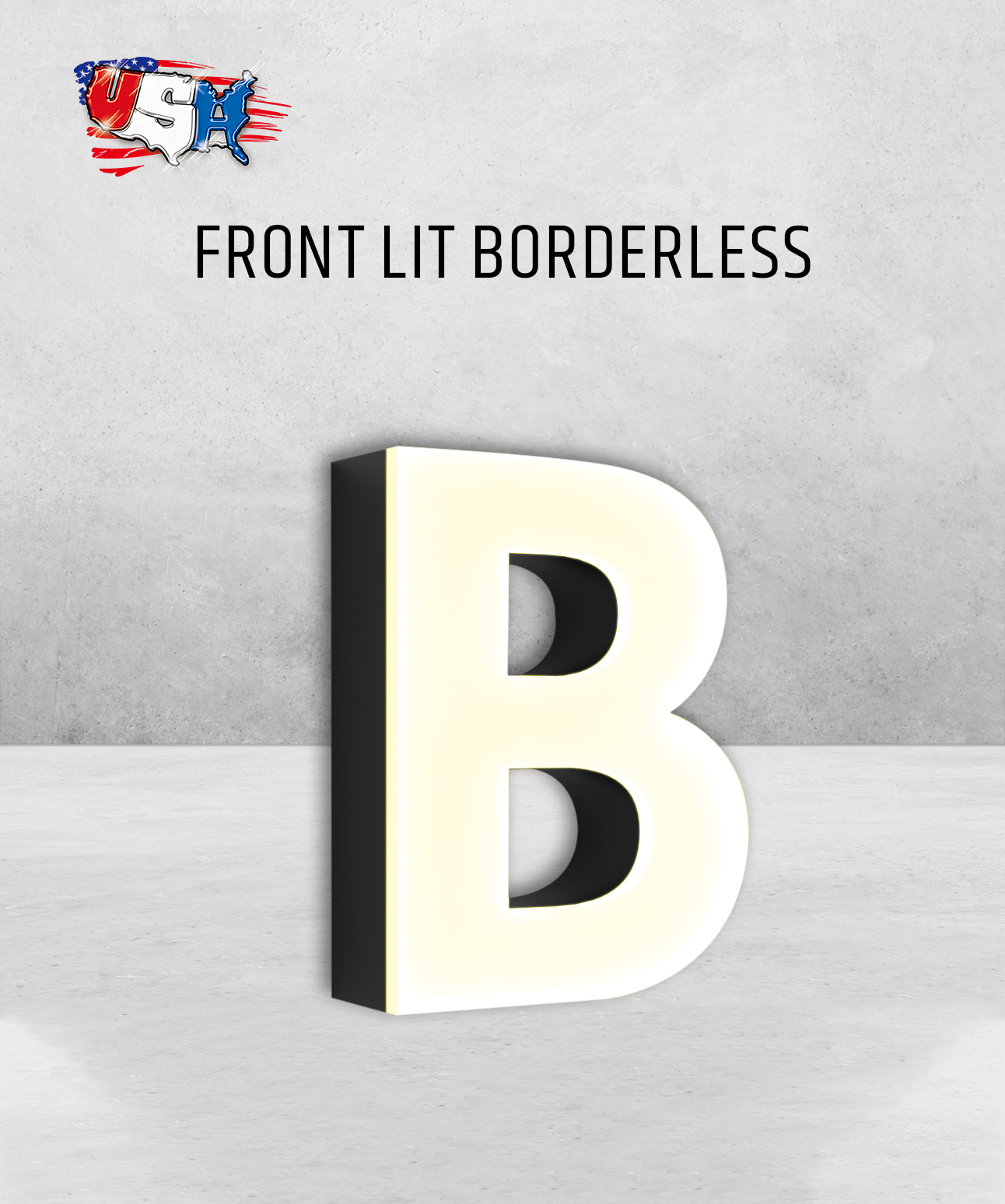 Front Lit Borderless